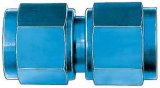 Aeroquip Couplers FBM2916 Fitting, Coupler, Union, AN to AN, Straight, Aluminum, Blue Anodized, -8 AN, -8 AN, Swivel, Each thumbnail 3