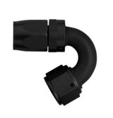 Aeroquip Reusable Hose Ends FBM4455 Fitting, End, AQP Hose, 150 Degree, -12 AN to Female -12 AN, Aluminum, Black, Each thumbnail 2