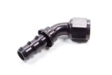 Aeroquip Socketless Hose Ends FBL1524 Fitting, End, AQP Socketless, 45 Degree, -10 AN Barb to Female -10 AN, Aluminum, Black Anodized, Each thumbnail 2