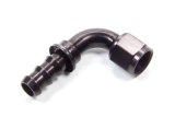 Aeroquip Socketless Hose Ends FBL1534 Fitting, End, AQP Socketless, 90 Degree, -10 AN Barb to Female -10 AN, Aluminum, Black Anodized, Each thumbnail 2
