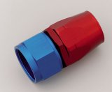 Aeroquip Reusable Hose Ends FBM1016 Fitting, End, AQP Hose, Straight, -16 AN to Female -16 AN, Aluminum, Red/Blue, Each thumbnail 1