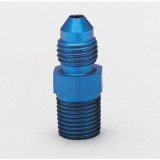 Aeroquip AN to NPT Adapter Fittings FBM2000 Fitting, Adapter, NPT, Straight, Aluminum, Blue Anodized, -3 AN, 1/8 in. NPT, Each thumbnail 2