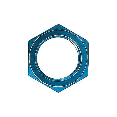 Aeroquip Bulkhead Nuts FBM2104 Fitting, Nut, -10 AN, Aluminum, Blue Anodized, Each thumbnail 1