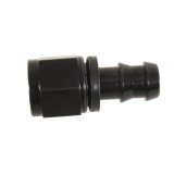 Aeroquip Socketless Hose Ends FBL1513 Fitting, End, AQP Socketless, Straight, -8 AN Barb to Female -8 AN, Aluminum, Black Anodized, Each thumbnail 1