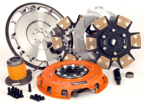 Centerforce DYAD XDS Clutch Kits 415115705 Kit, XDS, Twin-Disc, 1.125 in.-26 Spline, 10.4 in. Disc, Steel Flywheel, Ford, 8-Bolt, Kit thumbnail 1