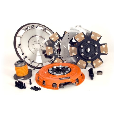 Centerforce DYAD XDS Clutch Kits 415115705 Kit, XDS, Twin-Disc, 1.125 in.-26 Spline, 10.4 in. Disc, Steel Flywheel, Ford, 8-Bolt, Kit thumbnail 2