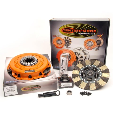 Centerforce Dual Friction Clutch Kits KDF214814 Kit, Friction, 1.063 in. - 10-spline, Organic/Carbon Composite Disc, Pressure Plate, Ford, Mercury, Kit