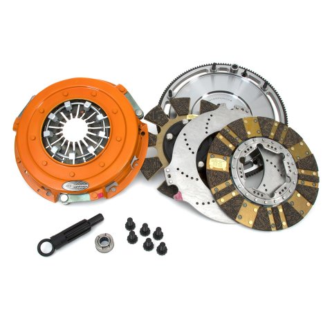 Centerforce DYAD DS Clutch Kits 413215750 Kit, DS, Performance, Dual Disc, 10-Spline, 1.063 in. Diameter, 10.400 in. Disc Diameter, Organic/Carbon Composite, Billet Flywheel, Kit