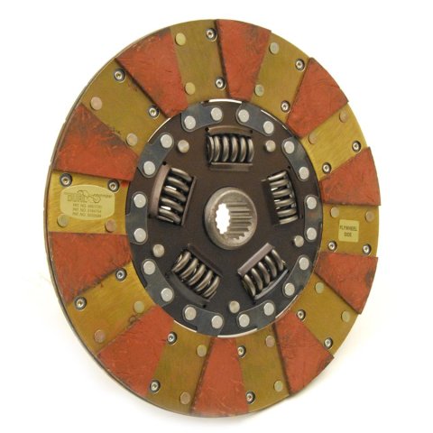 Centerforce Dual Friction Clutch Discs DF384175 Disc, Friction, 1.188 in.- 18-spline, Organic, 10.800 in. Diameter, Dodge, Plymouth, Each