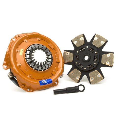Centerforce DFX Clutch Kits 315161739 Kit, DFX, Performance, Single DIsc, 26-Spline, 1.125 in. Diameter, 10.400 in. Disc Diameter, Cerametallic, 6-Paddle, Sprung Hub, Kit