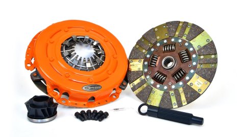 Centerforce Dual Friction Clutch Kits KDF015270 Kit, Friction, 1.125 in. Diameter Shaft, 21-Spline, 10.4 in. Diameter Disc, Billet Steel Flywheel, Jeep, Kit thumbnail 1