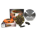 Centerforce Dual Friction Clutch Kits KDF148174 Kit, Friction, 1 1/8 in. Diameter Shaft, 10-Spline, 10.4 in. Diameter Disc, Billet Steel Flywheel, Jeep, Kit thumbnail 1