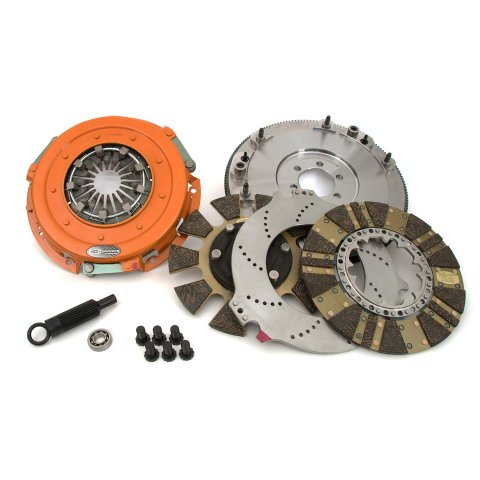 Centerforce DYAD DS Clutch Kits 413614860 Kit, DS, Performance, Dual Disc, 26-Spline, 1.125 in. Diameter, 10.400 in. Disc Diameter, Organic/Carbon Composite, Billet Flywheel, Kit