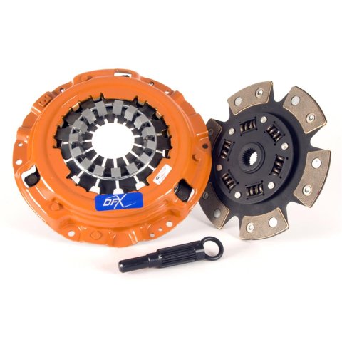Centerforce DFX Clutch Kits 315583402 Kit, DFX, Performance, Single Disc, 24-Spline, 1 in. Diameter, 8.875 in. Disc Diameter, Cerametallic, 6-Paddle, Sprung Hub, Kit thumbnail 2