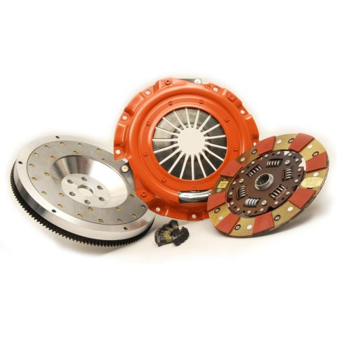 Centerforce Dual Friction Clutch Kits DF011401 Kit, Friction, Performance, Single Disc, 14-Spline, 1 in. Diameter, 9.125 in. Disc Diameter, Organic/Carbon Composite, Sprung Hub, Kit thumbnail 1