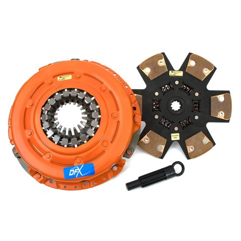 Centerforce DFX Clutch Kits 315920830 Kit, DFX, Performance, Single Disc, 10-Spline, 1.063 in. Diameter, 10.400 in. Disc Diameter, Cerametallic, 6-Paddle, Sprung Hub, Kit