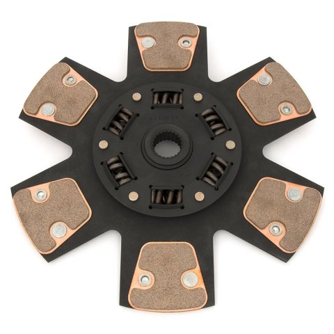 Centerforce DFX Clutch Discs 323384070 Disc, DFX, Sprung Hub, Cerametallic, 11 in. diameter, Dodge, Plymouth, Car, Each