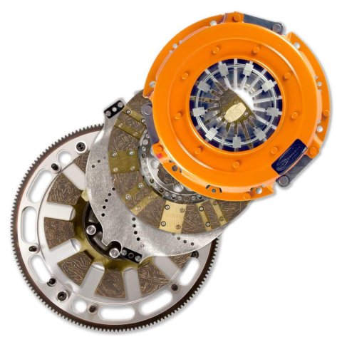 Centerforce DYAD DS Clutch Kits 425613094 Kit, DS, Performance, Dual Disc, 26-Spline, 1.125 in. Diameter, 10.400 in. Disc Diameter, Organic/Carbon Composite, Billet Flywheel, Kit