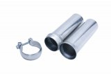 Pypes Performance Exhaust Tubing PVA14 Pipe Connectors, 2.5" BALL SOCKET W/ CLAMP thumbnail 3