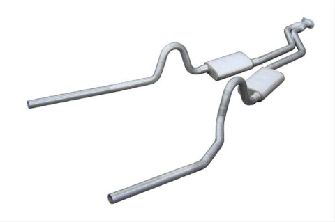 Pypes Street Pro Exhaust Systems SGG53S System, Pro, Cat-Back, Stainless Steel, Natural, Buick, Chevy, Pontiac, V8, Kit thumbnail 2