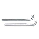 Pypes Stainless Steel Exhaust Downpipes DGA20S23 Downpipes, Steel, Natural, 2.5 in. Diameter, HO/RA Manifolds, Pontiac, Passenger Car, Pair thumbnail 3