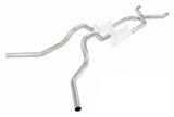 Pypes Header/Crossmember-Back Exhaust Systems SGT75 Systems, Crossmember Back w/ X-pipe System 63-66 GM Truck split side dual exit 2.5 inch intermediate thumbnail 2