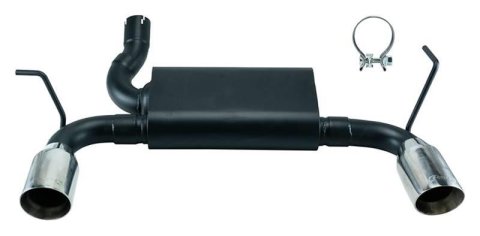 Pypes Axle-Back Exhaust Systems SJJ20S System, Rear Axle-Back, Stainless Steel, Jeep, 3.6L, Kit thumbnail 6