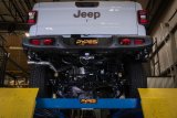 Pypes Street Pro Exhaust Systems SJJ50SB Systems, Cat-Back, Stainless Steel, Natural, Chambered Mufflers, Phantom Series Black Tip, Jeep, JT, Kit thumbnail 2