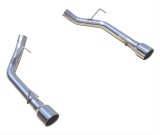 Pypes No-Muffler Exhaust Systems SFM62SS Systems, Street Pro, Rear Axle-Back, Stainless Steel, Polished Tips, Ford, 4.6L, Kit thumbnail 1