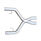 Pypes After-Cat X-Pipes XFM43 Crossover Pipe, X-Pipe, Stainless Steel, Natural, 2.50 in. Diameter, Ford, 4.6L, Kit thumbnail 3