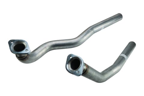 Pypes Stainless Steel Exhaust Downpipes DOF10S Downpipes, Steel, Natural, 2.5 in. Diameter, Oldsmobile, Pair thumbnail 3