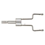 Pypes Race Pro Dual Exhaust Systems SMC10R System, Pro, Cat-Back, Stainless Steel, Natural, Dodge, Kit thumbnail 2