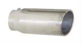 Pypes Monster Truck Tips Round, Polished 4 Inch Exhaust Tip EVT405 Tip, Stainless Steel, Polished, 4.00 in. Inside Diameter, Each thumbnail 2