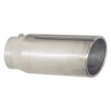 Pypes Monster Truck Tips Round, Polished 4 Inch Exhaust Tip EVT405 Tip, Stainless Steel, Polished, 4.00 in. Inside Diameter, Each thumbnail 3