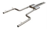 Pypes Race Pro Dual Exhaust Systems SMC26R System, Dual, Cat-back, Stainless, Natural, Split Rear Exit, Dodge, 3.6L, Automatic, Kit thumbnail 1