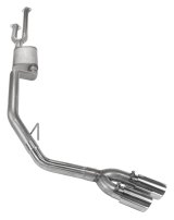 Pypes Converter-Back Exhaust Systems for 2014-2020 TUNDRA - STT10V Systems, Cat-Back, Stainless Steel, Natural, Violator Mufflers, Polished Tip, Toyota, Kit thumbnail 5