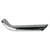 Pypes Stainless Steel Round, Polished 2.50 Inch Exhaust Tip EVT59 Tips, Steel, Polished, Slant Cut, 2.5 in. Inlet/Outlet, Pair thumbnail 3