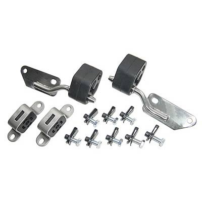 Pypes Exhaust Hangers HFH30 Hangers, OE Style, Stainless Steel, Ford, Kit