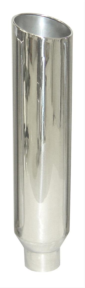 Pypes Diesel Truck Stacks EVT508-36 Stacks, Stainless Steel, Polished, Angle Cut, 8.0 in. Diameter, 36.0 in. Length, 5.0 in. Inlet, Each thumbnail 2