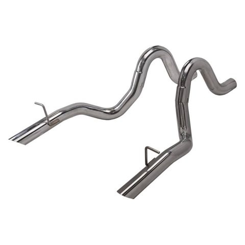 Pypes Stainless Steel Exhaust Tailpipes for 1986-1993 MUSTANG - TFM15 Exhaust, Tailpipes, Steel, Polished, 3 in. Diameter, Slant Cut, Ford, Pair thumbnail 3