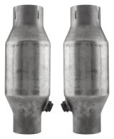 Pypes Street Pro Exhaust Systems SGT978SE Systems, Crossmember Back w/H-Pipe System 75-87 GM Split Rear Dual Exit 2.5 in Intermediate thumbnail 3