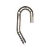 Pypes Exhaust Tubing Mandrel Bends 2.5 Inch 304 Stainless Steel Pipe PVM3018-25 Tubing, 30-180 Degree, J-Mandrel Bend, 2 1/2 in. Diameter, 16-Gauge, Steel, Each thumbnail 3