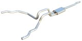 Pypes Violator Dual Exhaust Systems SFT19V System, Violator, Cat-Back, Stainless Steel, Natural, Ford, Pickup, Kit thumbnail 4