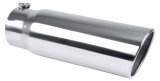 Pypes Monster Truck Tips Round, Polished 5 Inch Exhaust Tip EVT506-18 Tip, Stainless Steel, Polished, 5.000 in. Inside Diameter, Each thumbnail 4