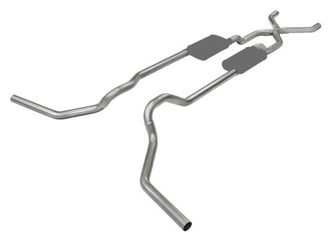 Pypes Street Pro Exhaust Systems SFT65S Crossmember Back Kit, 1965 -76 FORD TRUCK 2WD Muffler thumbnail 2