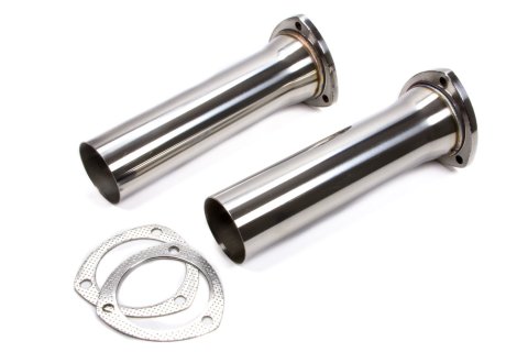Pypes Stainless Steel Collector Reducers with 3 Inch Outlet PVR13S Header Reducers, 3-Bolt Flange, 3.5 in. Inlet, in. Outlet, Steel, Polished, Pair thumbnail 2