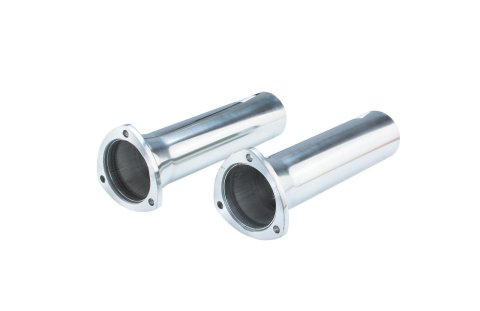 Pypes Stainless Steel Collector Reducers with 3 Inch Outlet PVR13S Header Reducers, 3-Bolt Flange, 3.5 in. Inlet, in. Outlet, Steel, Polished, Pair thumbnail 3