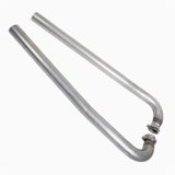 Pypes Stainless Steel Exhaust Downpipes DGA13S Downpipes, Steel, Natural, 2.5 in. Diameter, 3-bolt, Pontiac, Passenger Car, Pair thumbnail 1