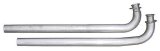 Pypes Stainless Steel Exhaust Downpipes DGA13S Downpipes, Steel, Natural, 2.5 in. Diameter, 3-bolt, Pontiac, Passenger Car, Pair thumbnail 4