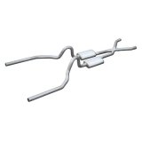 Pypes Street Pro Exhaust Systems SFM04S System, Pro, Header-Back, Stainless Steel, Ford, Kit thumbnail 3